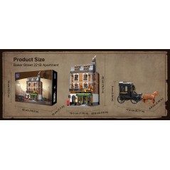Set de construction - Emballage endommagé - Sherlock Holmes - Baker Street 221B Apartment