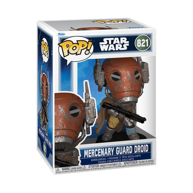 POP - POP Movies - Star Wars - 821 - Mercenary Guard Droid POP - POP Movies - Star Wars - 821 - Mercenary Guard Droid