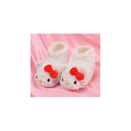 Pantouffles - Sanrio - "Tête de Kitty" - U Unisexe 