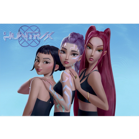 Poster - Roulé et filmé - KPop Demon Hunters - Comeback - Huntrix