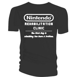 T-shirt - Nintendo - Rehabilitation Clinic - L Homme 