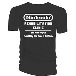 T-shirt - Nintendo - Rehabilitation Clinic - S Homme 