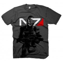 T-shirt - Mass Effect - X-Ray Shepard - L Homme 