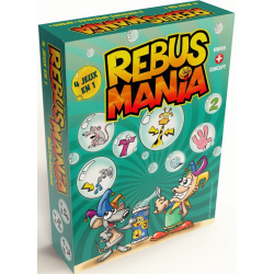 Jeu de cartes - Ambiance - Éducatif - Narratif - Rebus Mania