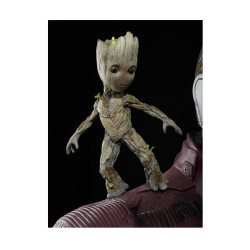 Statue de collection - Les Gardiens de la Galaxie - Star Lord & Groot