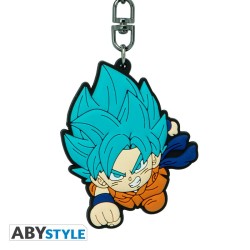 Porte-clefs - Dragon Ball - Goku Saiyan Bleu