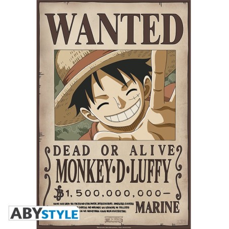 Poster - Pack de 2 - One Piece - Wanted Luffy & Ace - Portgas D. Ace