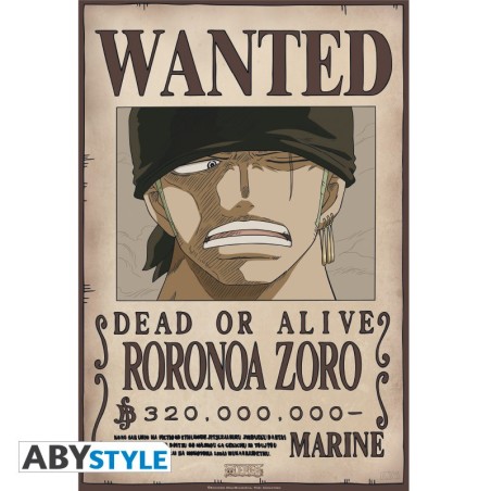 Poster - Pack de 2 - One Piece - Wanted Zoro & Sanji - Sanji Vinsmoke