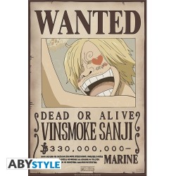 Poster - Set of 2 - One Piece - Wanted Zoro & Sanji - Sanji Vinsmoke