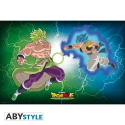 Poster - Roulé et filmé - Dragon Ball - Broly VS Gogeta
