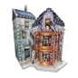 Puzzle - 3D - Casse Tête/Réflexion - Indépendant de la langue - Harry Potter - Boutiques Weasley, Farces pour sorciers facétieu