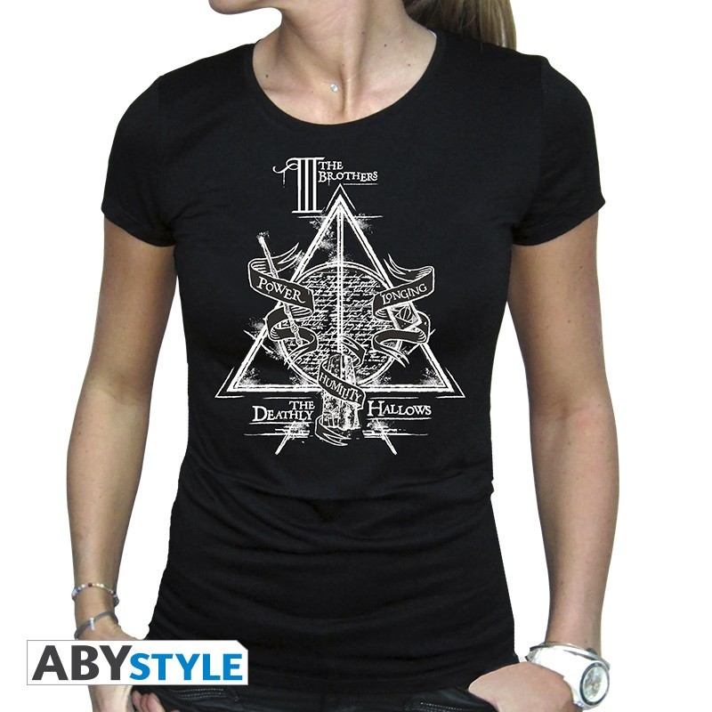 T-shirt - Harry Potter - Heiligtümer des Todes - S Femme