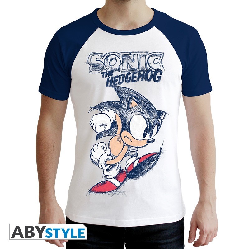 T-shirt - Sonic the Hedgehog - Sonic - XL Homme 