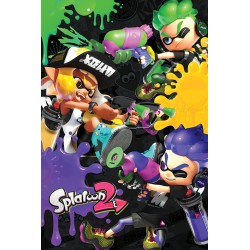 Poster - Splatoon - 3 Way Battle A