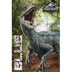 Poster - Jurassic World - Blue
