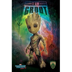 Poster - Les Gardiens de la Galaxie - I Am Groot (Space) - Groot