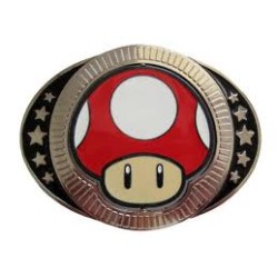 Belt - Super Mario - Mushroom - Belt Buckle - Unisexe 