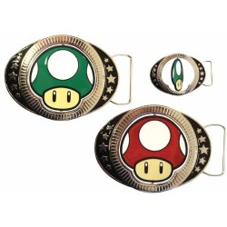 Belt - Super Mario - Mushroom - Belt Buckle - Unisexe 