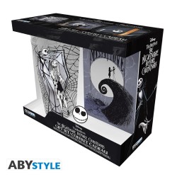 Set - XXL - Nightmare Before Christmas - Glass XXL + notebook + Pin's "Jack"