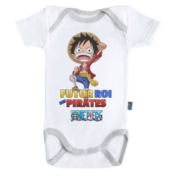 Enfant - One Piece - Luffy futur roi des pirates - Monkey D. Luffy - 6 - 12 ans - Unisexe 6 - 12 