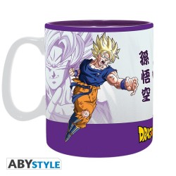 Set - Dragon Ball - Mug 460ml + Coaster "Goku vs Freezer"