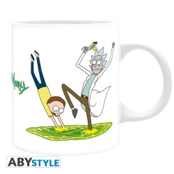 Mug - Subli - Rick & Morty - Portal 2