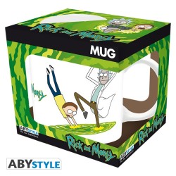 Mug - Subli - Rick & Morty - Portal 2