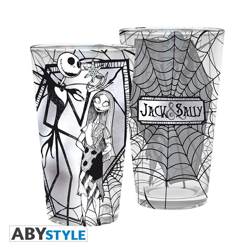 Verre - XXL - L'Étrange Noël de Mr. Jack - Jack & Sally