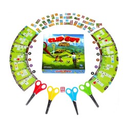 Board Game - Strategic Placement - Dices - Clip Cut Parcs