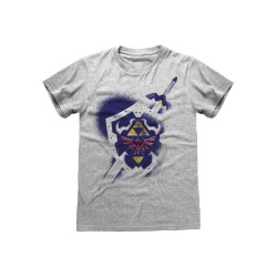 T-shirt - Zelda - Shield - S Homme 