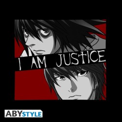 T-shirt - Death Note - I am Justice - M Unisexe 