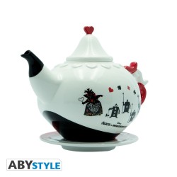 Teekanne - Tasse(n) - Alice im Wunderland - The Queen of Hearts