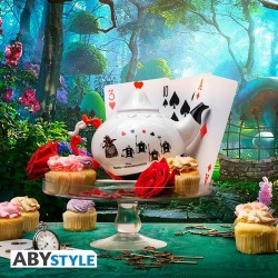 Teekanne - Tasse(n) - Alice im Wunderland - The Queen of Hearts