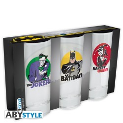 Glas - Batman - Batman, Joker & Harley Quinn