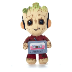 Peluche - Les Gardiens de la Galaxie - Groot avec cassette - Groot