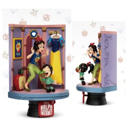 Figurine Statique - D-Stage - Les Mondes de Ralph - Blanche-Neige & Vanellope