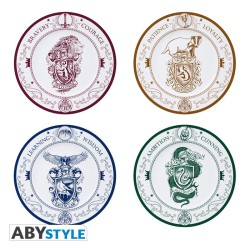 Plate - Harry Potter - Emblems - Hogwarts