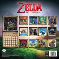 Organisateur - Calendrier - Zelda - 2021