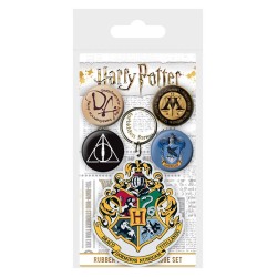 Porte-clefs - Harry Potter - Pack "Porte-clefs & Badges" - Poudlard