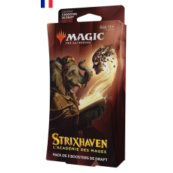 Trading Cards - Draft 3 Boosters pack - Magic The Gathering - Strixhaven - Draft Booster 3pck