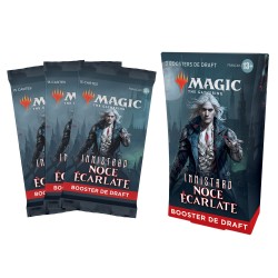 Cartes (JCC) - Pack de 3 Boosters de Draft - Magic The Gathering - Draft Booster 3 pack - Noce Écarlate