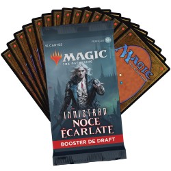 Cartes (JCC) - Pack de 3 Boosters de Draft - Magic The Gathering - Draft Booster 3 pack - Noce Écarlate