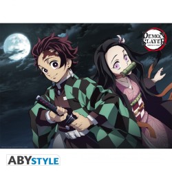 Poster - Flat - Demon Slayer - Tanjiro & Nezuko