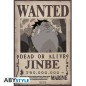 Poster - À plat - One Piece - Wanted Jinbe