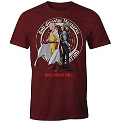 T-shirt - One Punch Man - Anti-Disaster Measures - M Homme 