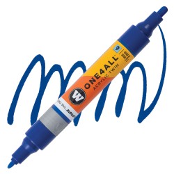 Marker für Modelle - Model Kit Accessories - Acrylic Twin Echtblau