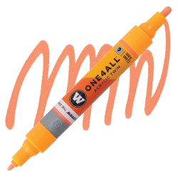 Model marker - Model Kit Accessories - Acrylic Twin Neon Orange Fluoresc.