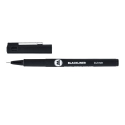 Marqueur pour maquettes - Accessoires maquettes - MOLOTOW -Blackliner 0,2mm