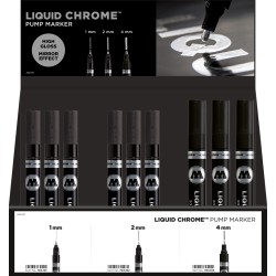 Marker für Modelle - Model Kit Accessories - Sales Display - Liquid Chrome