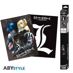 Poster - Pack de 2 - Death Note - L & Groupe